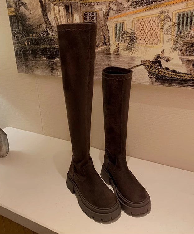 SuedeMuseBootsLongAndShortVersionsComparison