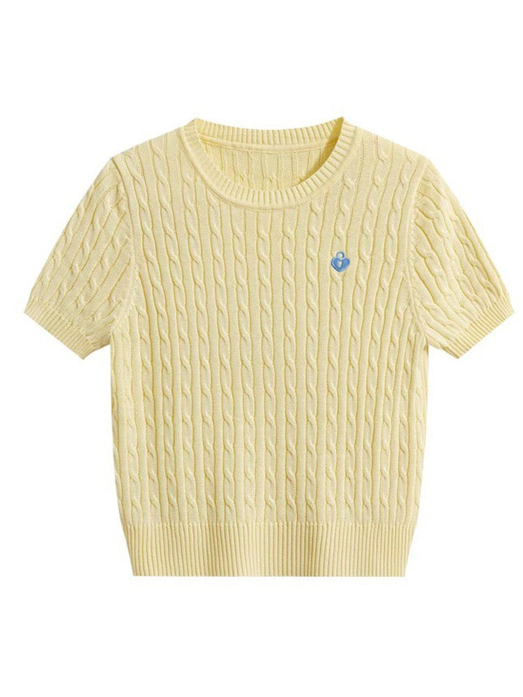 Sweetheart Knit Top