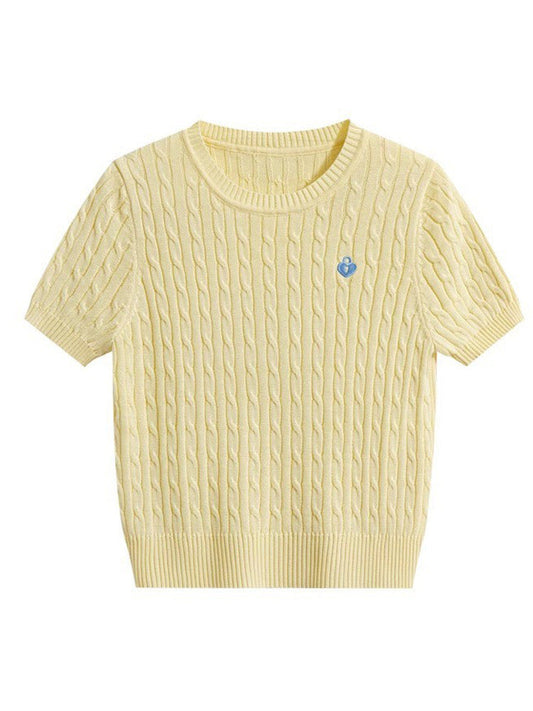 Sweetheart Knit Top
