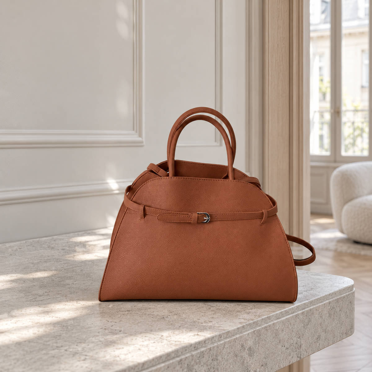The Boss Edit Tote - Ruby Red