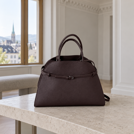 The Boss Edit Tote - Espresso Brown