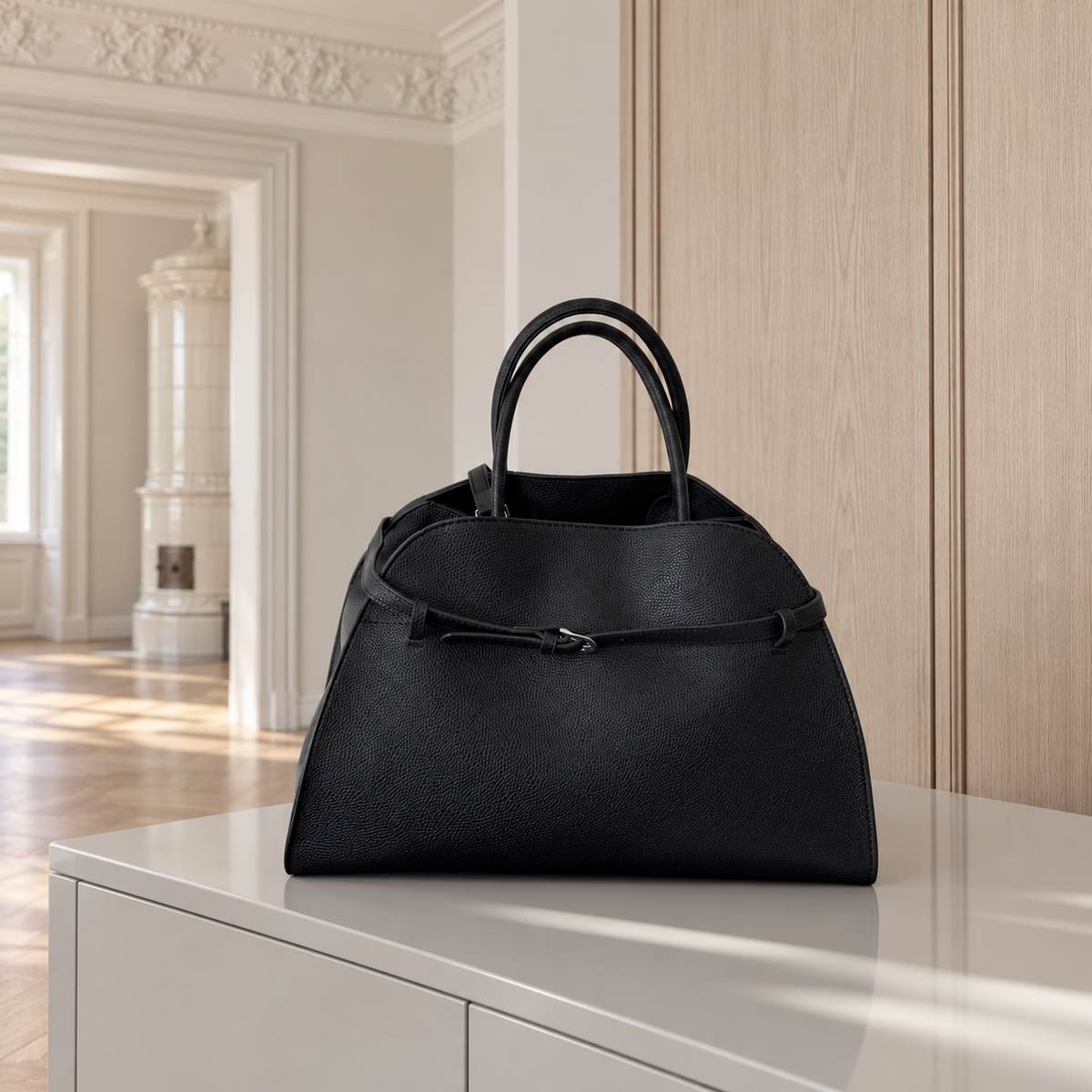 The Boss Edit Tote - Ruby Red