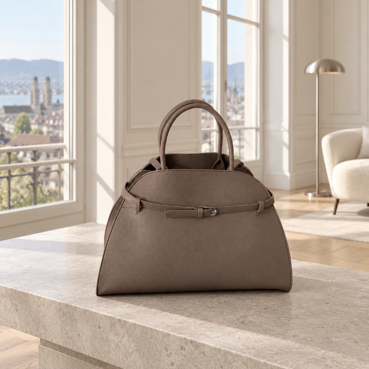 The Boss Edit Tote - Ruby Red
