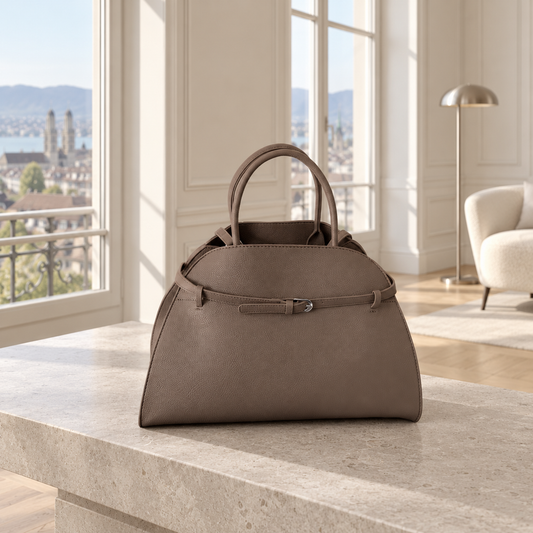 The Boss Edit Tote - Taupe Grey