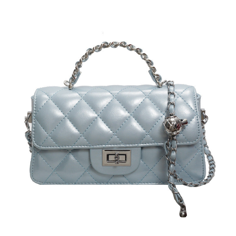 Timeless Elegance Flap Bag with Top Handle