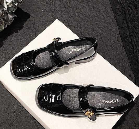 Timeless Mary Janes - Midnight Black