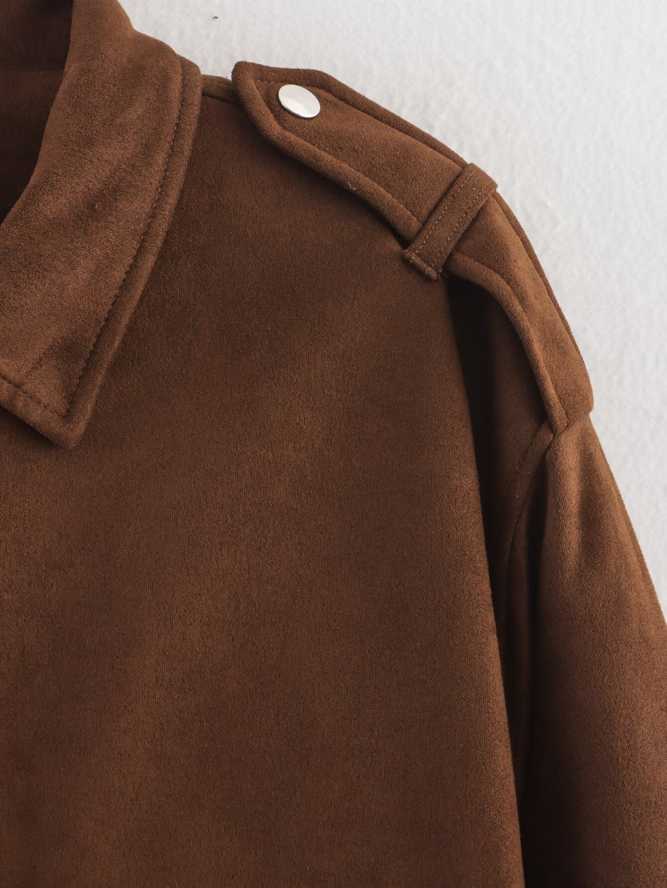 Timeless Suede Zip Jacket - Ashen Grey