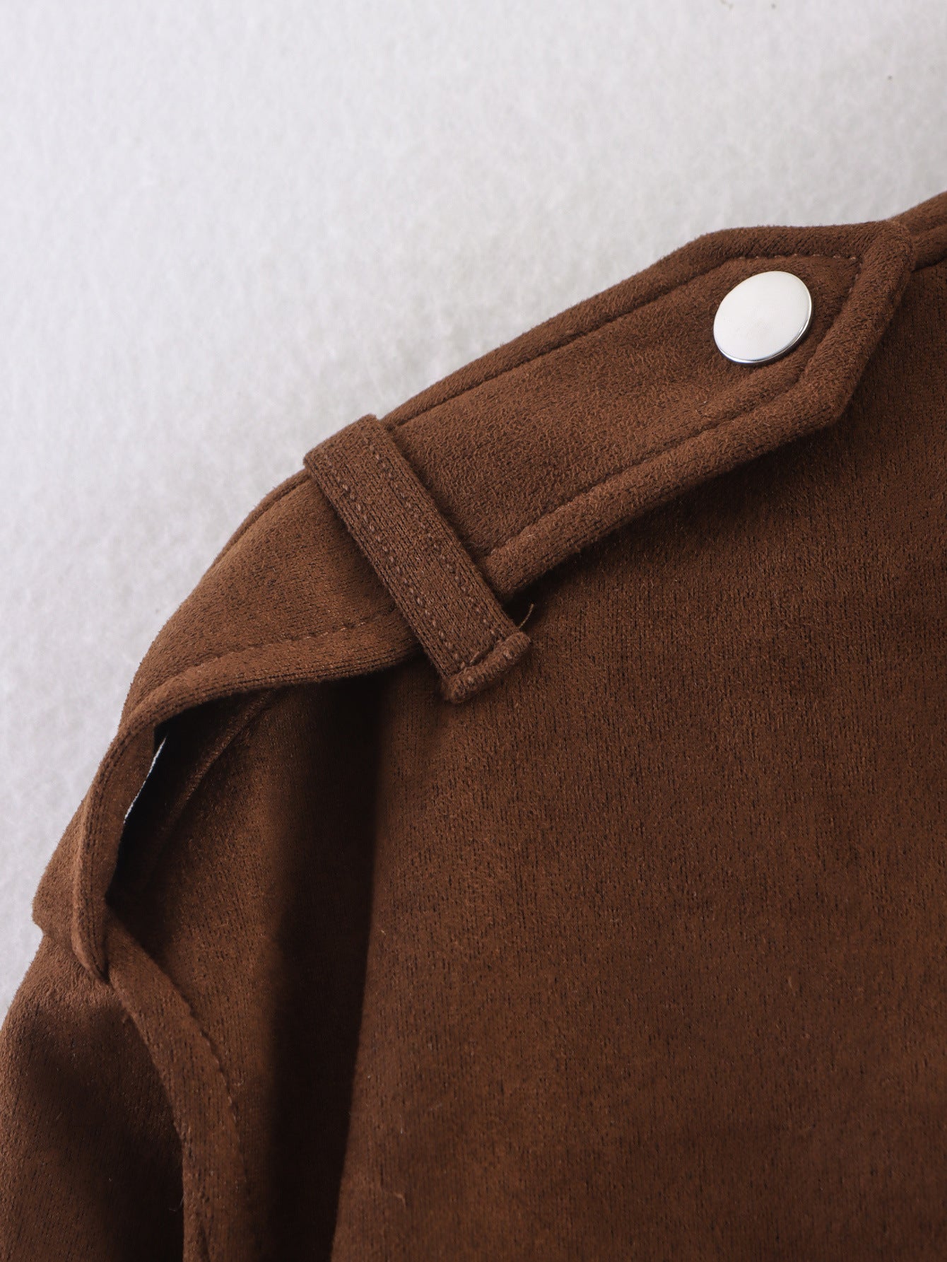 Timeless Suede Zip Jacket - Ashen Grey
