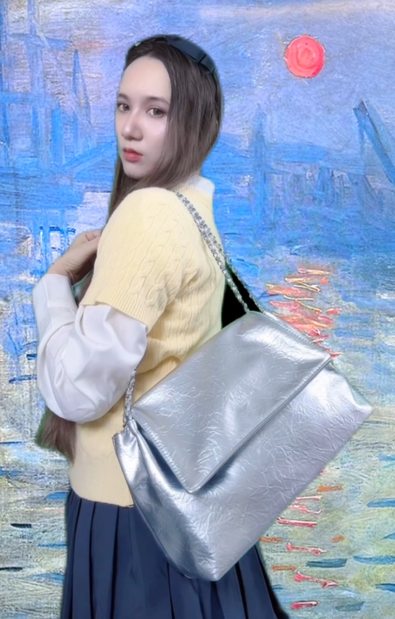 Timeless Trapeze Tote Bag
