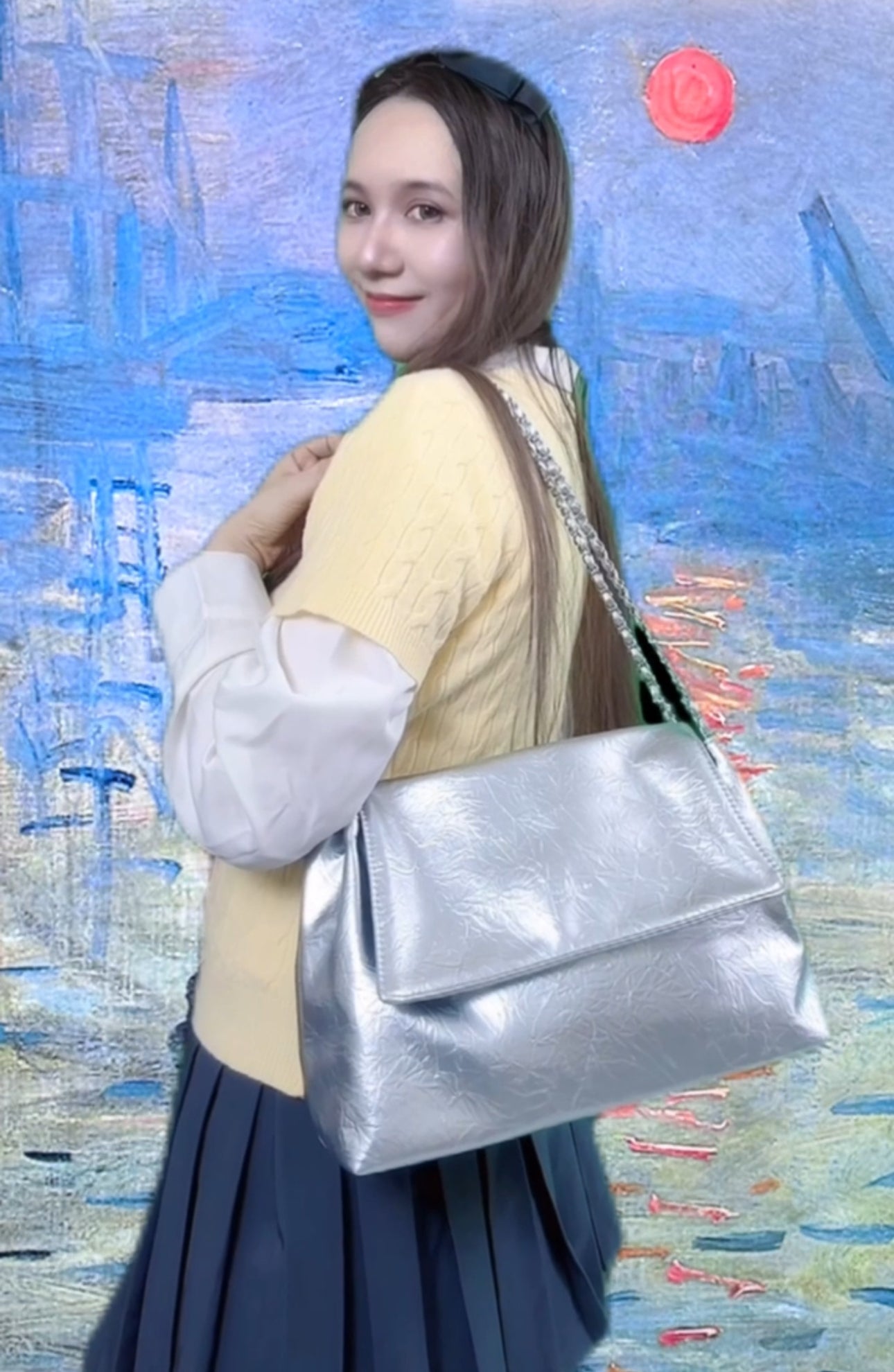 Timeless Trapeze Tote Bag