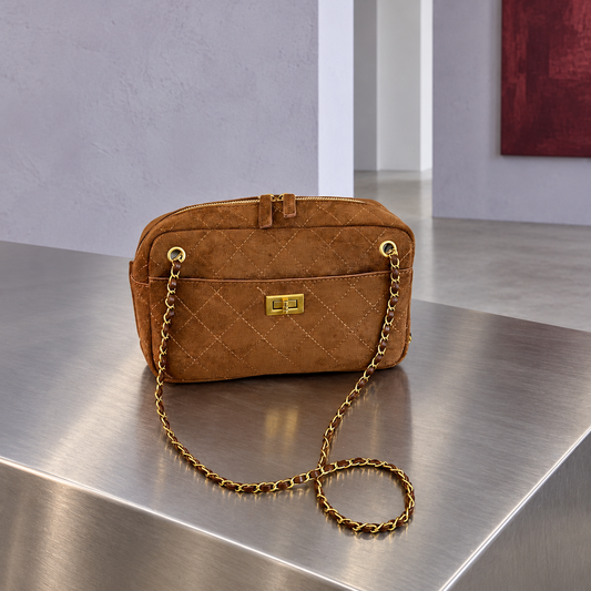 Toast of Paris Bag - Caramel Brown