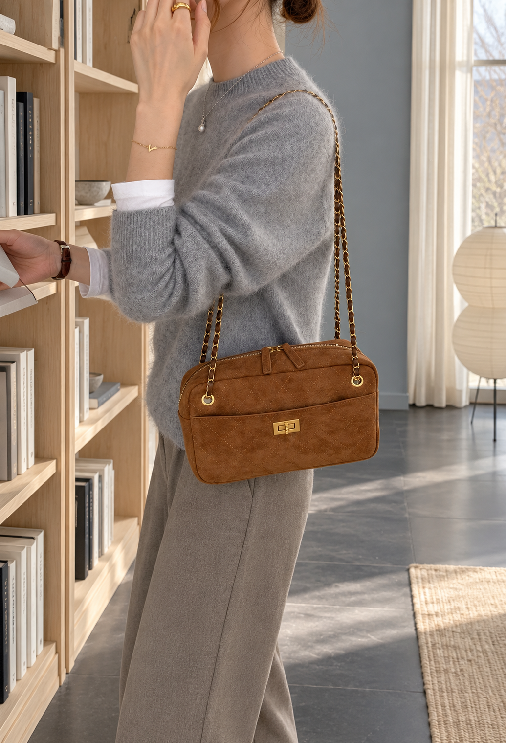 Toast of Paris Bag - Caramel Brown