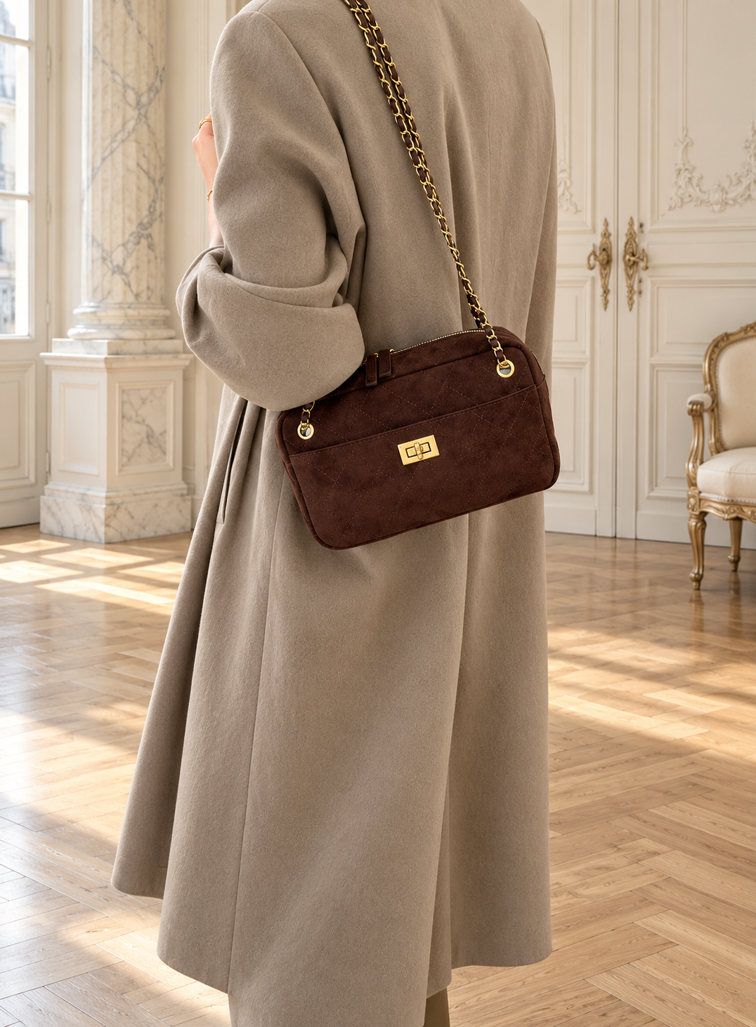 Toast of Paris Bag - Caramel Brown