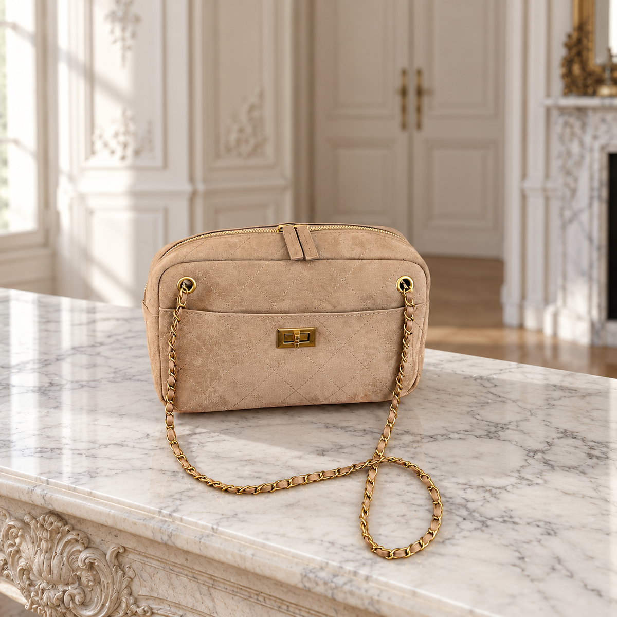 Toast of Paris Bag - Caramel Brown