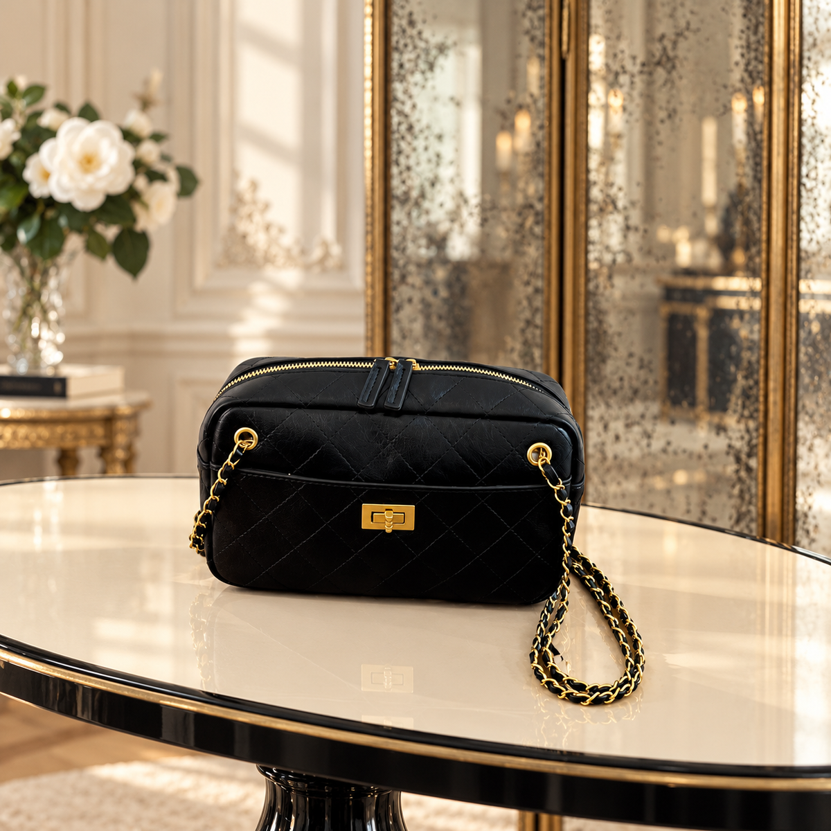 Toast of Paris Bag - Caramel Brown