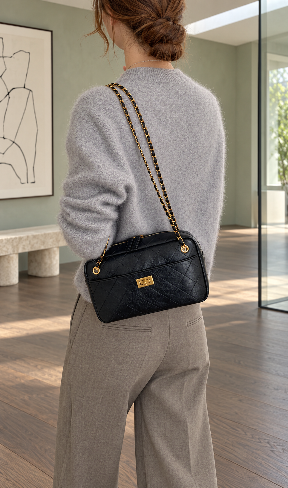Toast of Paris Bag - Caramel Brown