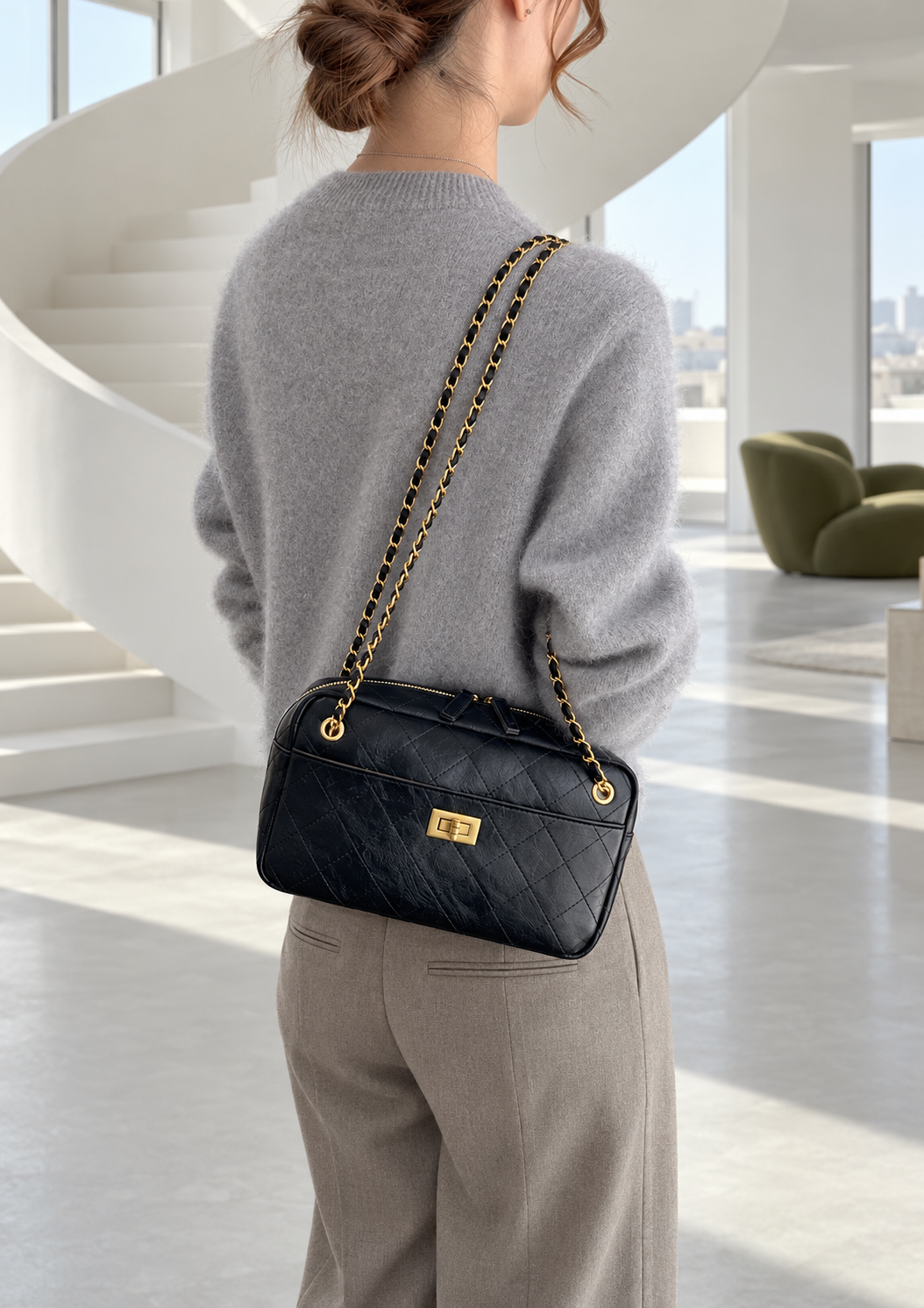 Toast of Paris Bag - Caramel Brown