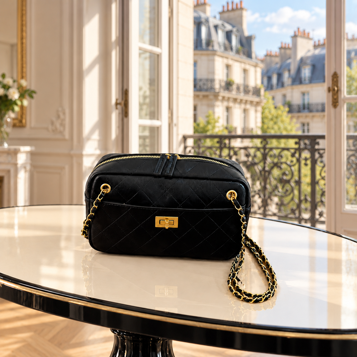 Toast of Paris Bag - Caramel Brown