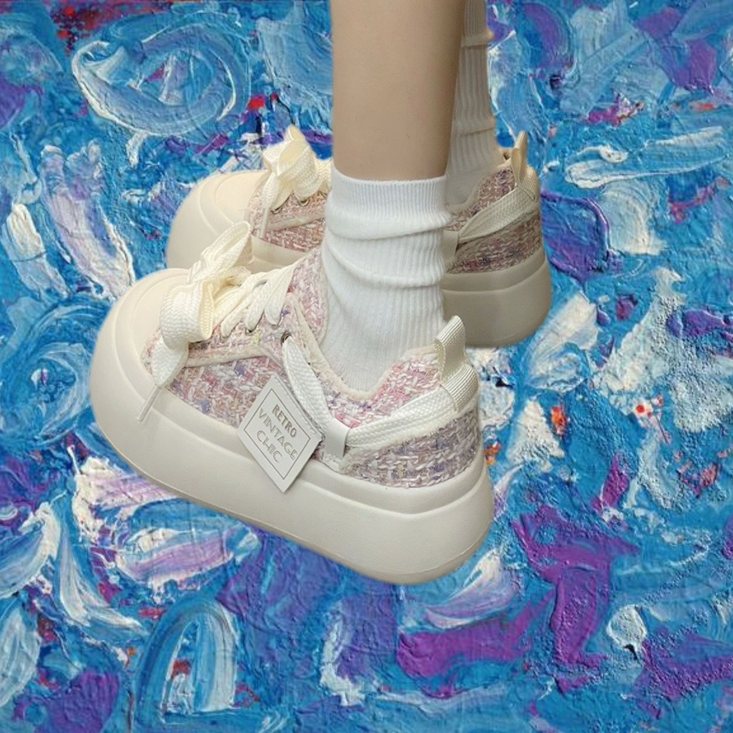 Tweed Couture Chunky Sneaker