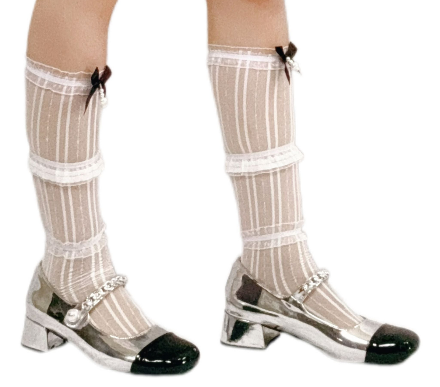 Pearl Vintage Chic Mary Jane
