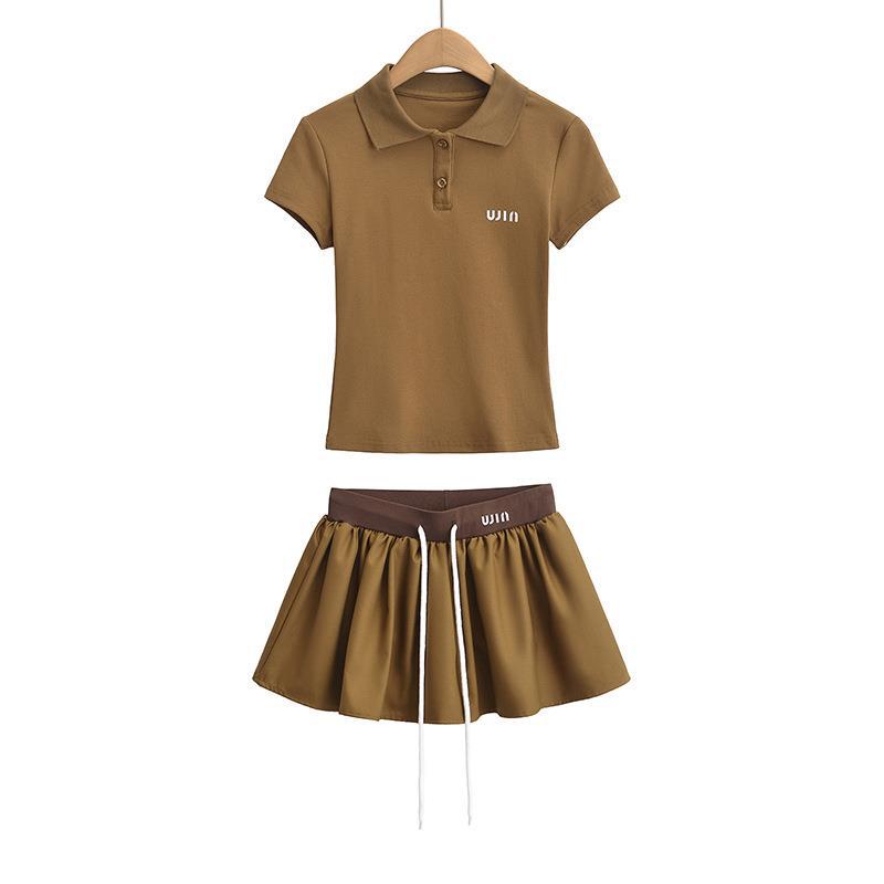 Varsity Polo Tee - Mystic Grey
