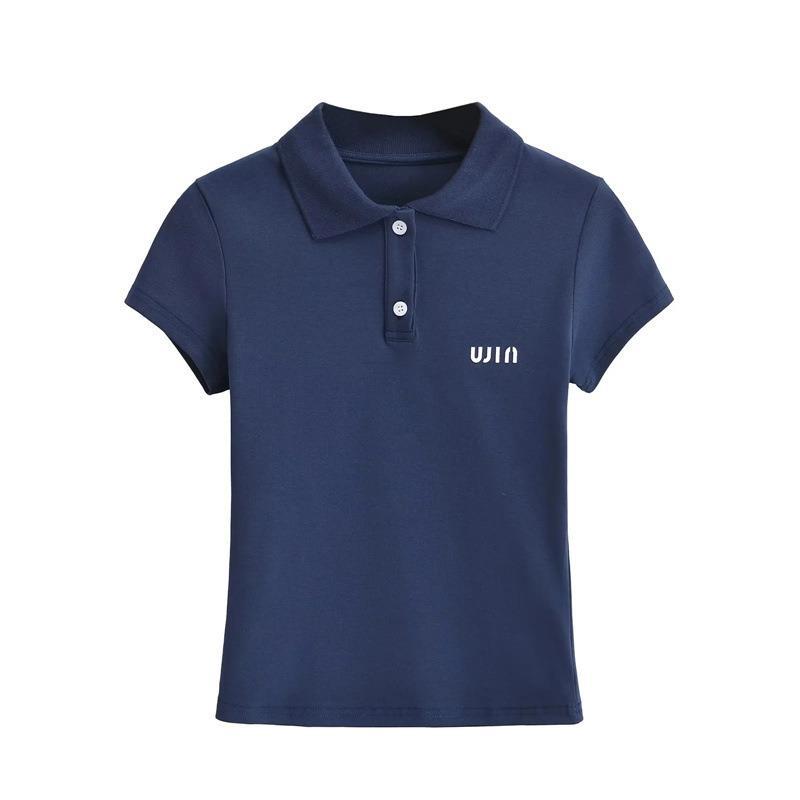 Varsity Polo Tee - Mystic Grey