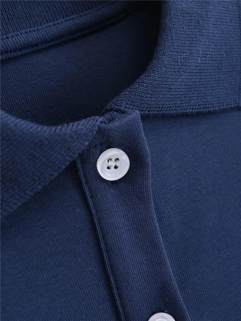 Varsity Polo Tee - Mystic Grey