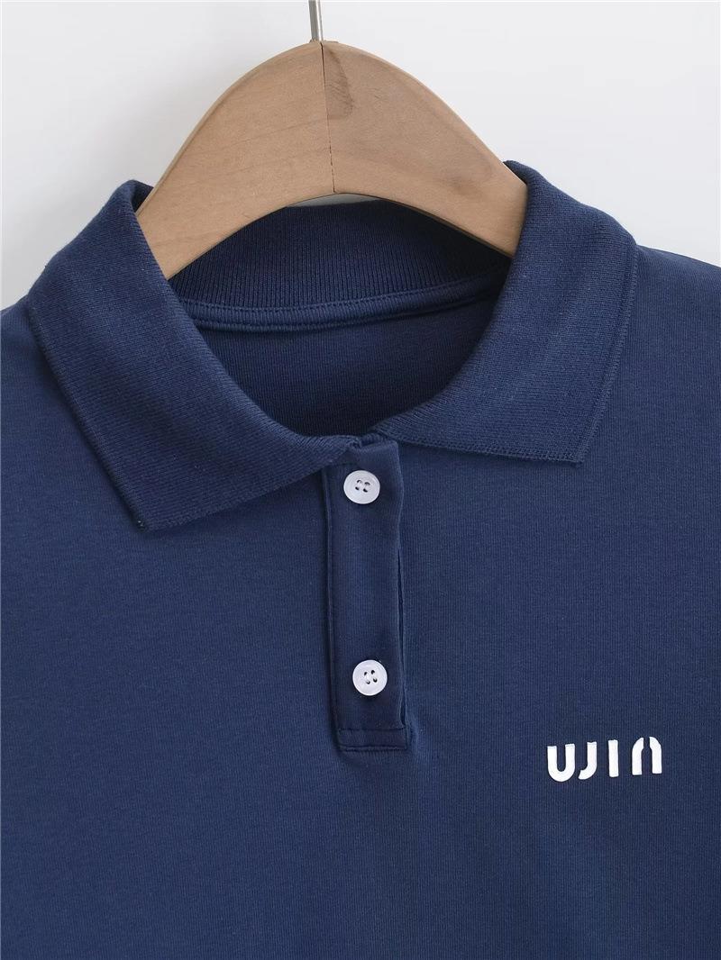 Varsity Polo Tee - Mystic Grey