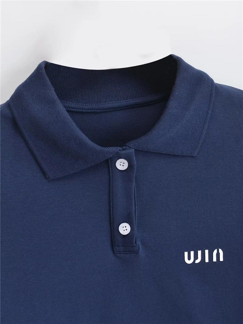 Varsity Polo Tee - Mystic Grey