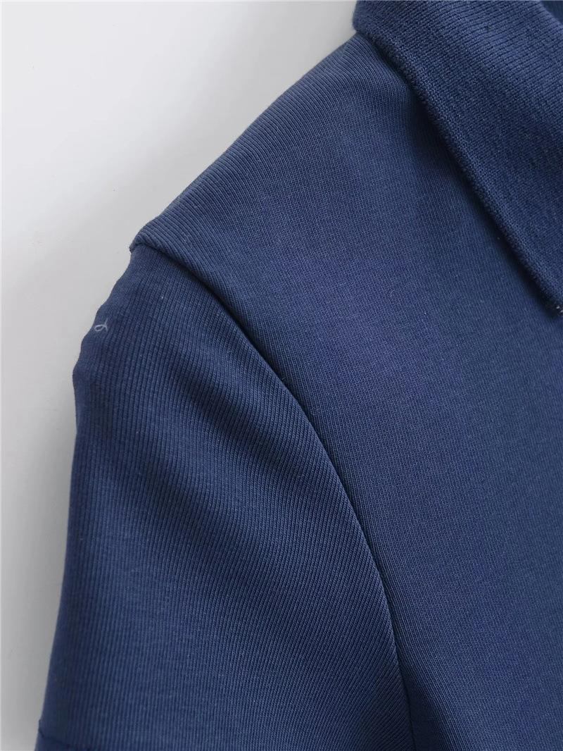 Varsity Polo Tee - Mystic Grey