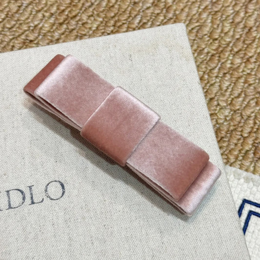 Velvet Belle Spring Clip - Blossom Pink