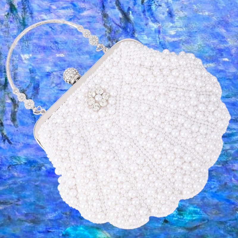 Venus Pearl Seashell Bag