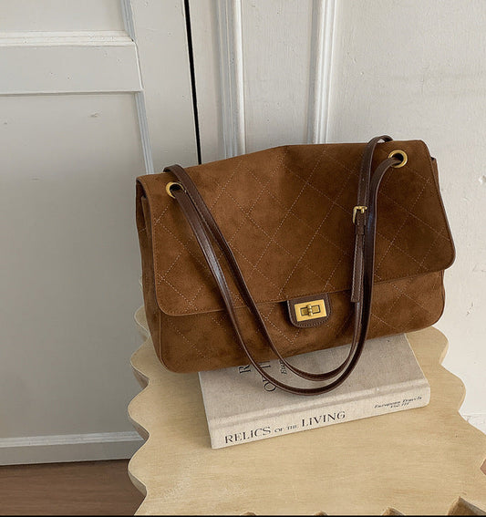 Verona Fable Shoulder Bag - Chestnut Brown