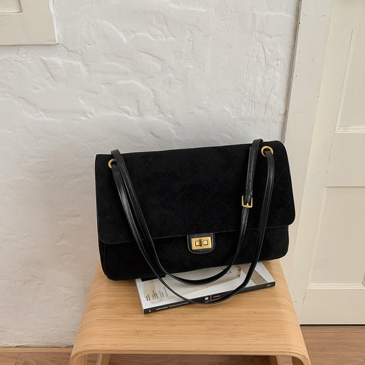 Verona Fable Shoulder Bag - Midnight Black