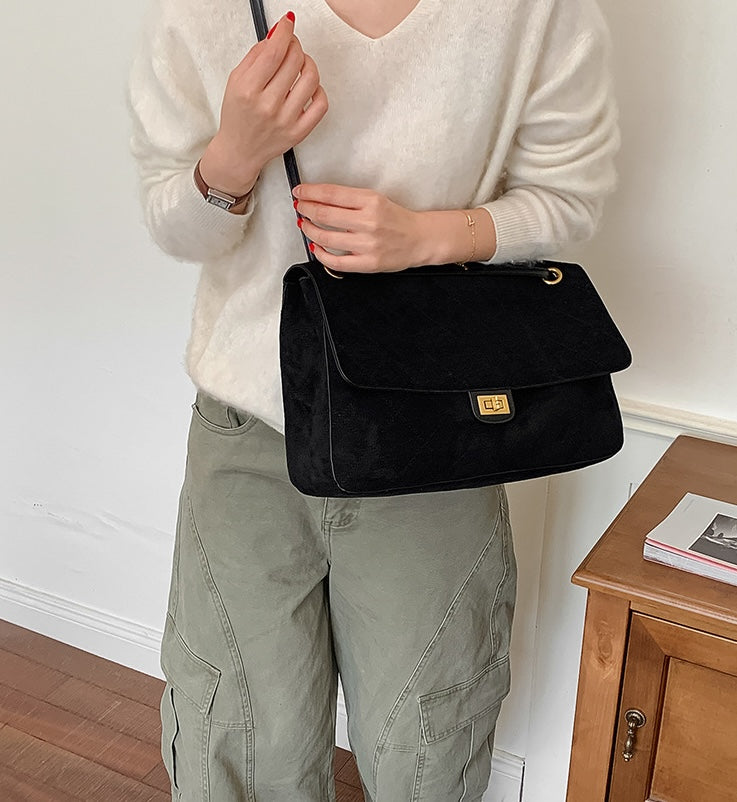 Verona Fable Shoulder Bag - Khaki Beige
