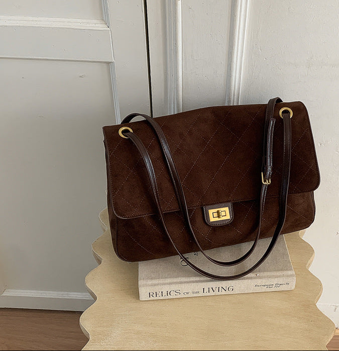 Verona Fable Shoulder Bag - Khaki Beige