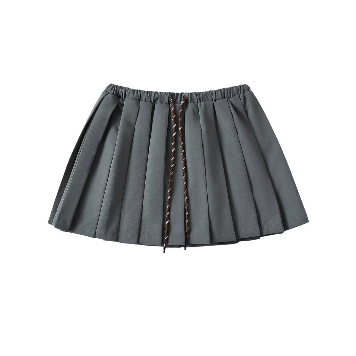 Vintage Low-Rise Pleated Skirt - Blanc White