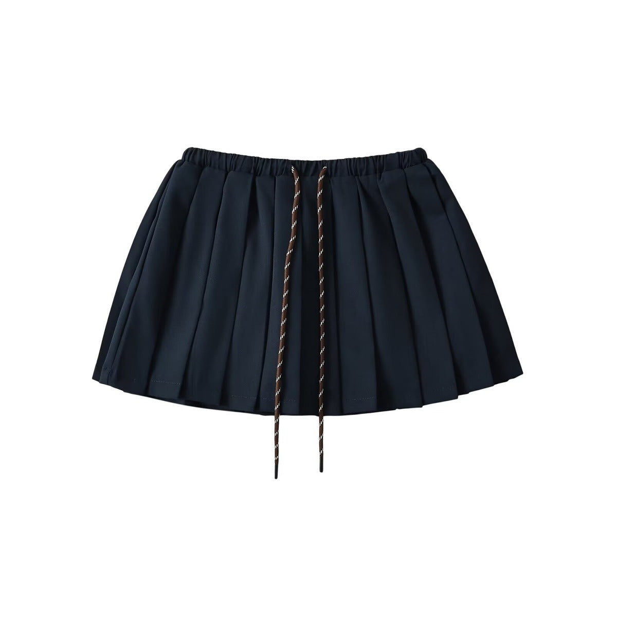 Vintage Low-Rise Pleated Skirt - Blanc White